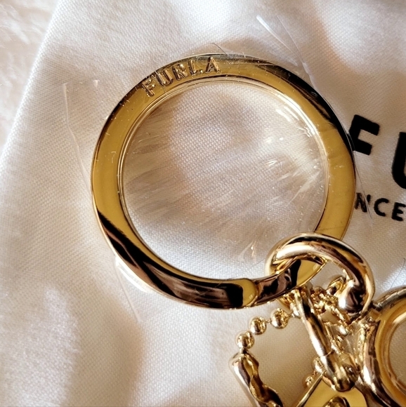 Furla Keychain Bag Charm Wasabi Star - Picture 3 of 6